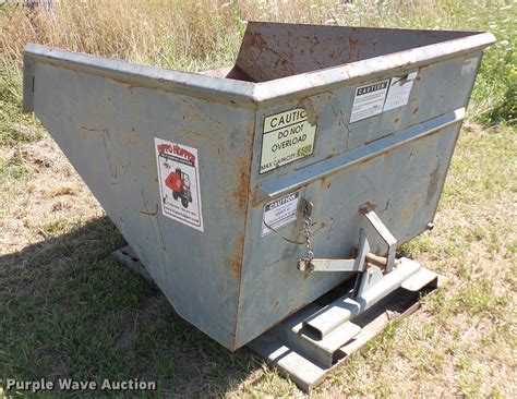 Hippo Hopper Self Dumping Hopper In Nevada Mo Item Dh9015 Sold