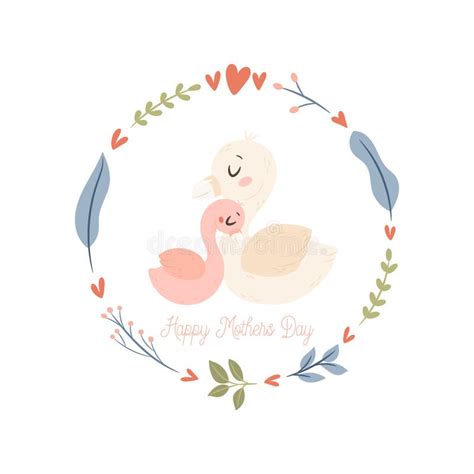 Mama Swan Stock Illustrations 4 Mama Swan Stock Illustrations