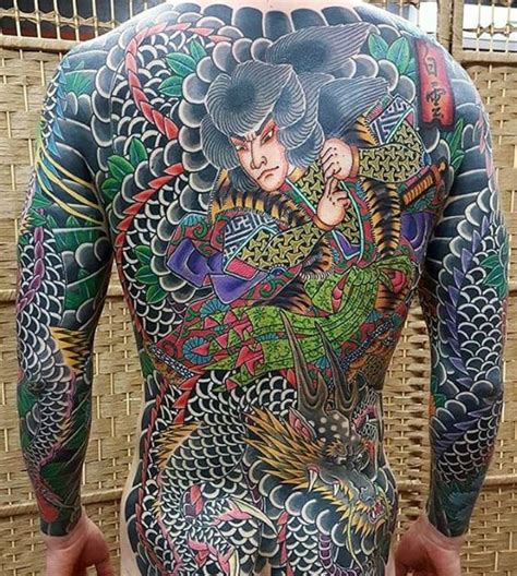 Japanese Back Tattoo Designs For Men Traditional Ink Ideas