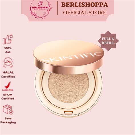 Jual SKINTIFIC Cover All Perfect Cushion High Coverage Poreless