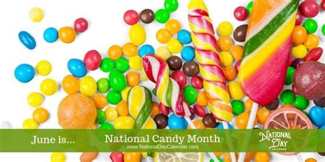 National Candy Month June Making Sweets Trail Mix National Months