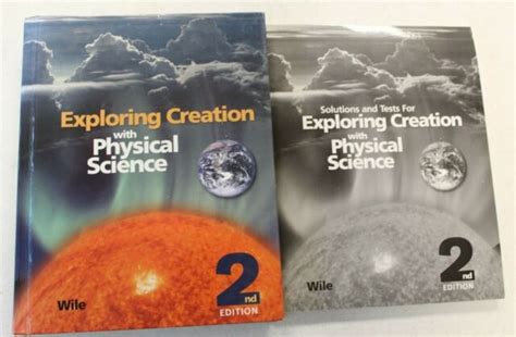 Exploring Creation With Physical Science 2nd Edition 2 Piece Set Ebay