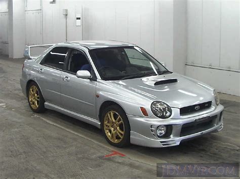 2002 Subaru Impreza Wrxstiltd Gdb 10108 Uss Yokohama 57682