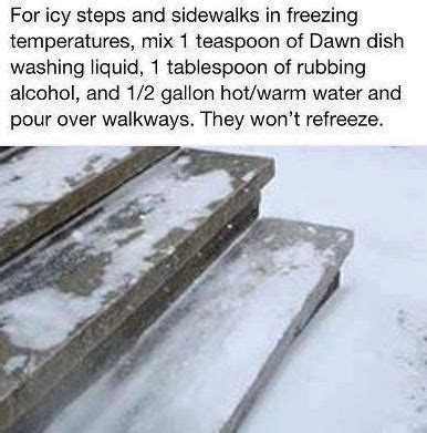 Melt Ice Safely: Dawn Dish Soap as a Sidewalk De-icer - Hunter Games Magazine
