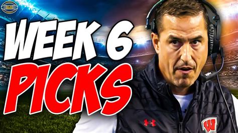 College Football Week 6 Best Bets 2023 2024 Ncaaf Picks And Preview