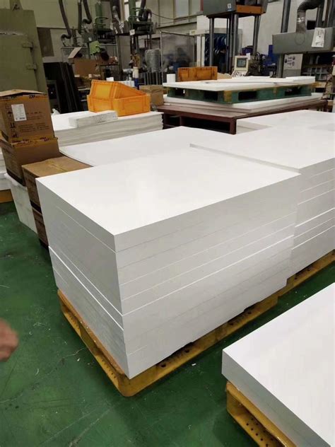 White Color Ptfe Sheet Ptfe Board Plastic Sheet For Industrial Seal China Seal And Ptfe