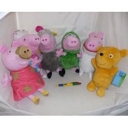 Peluche Peppa Pig E Giorge Serie Personaggio A Scelta