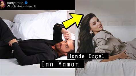 Nuevo escándalo Hay algo sospechoso entre Can Yaman y Hande Erçel