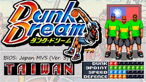 ARCADE Street Hoop Street Slam DUNK DREAM 1994 Taiwán completo