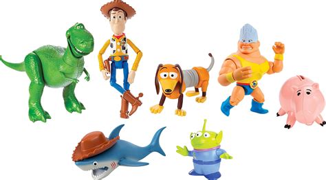 Mattel Disney And Pixar Toy Story Set Of Action Figures With Woody