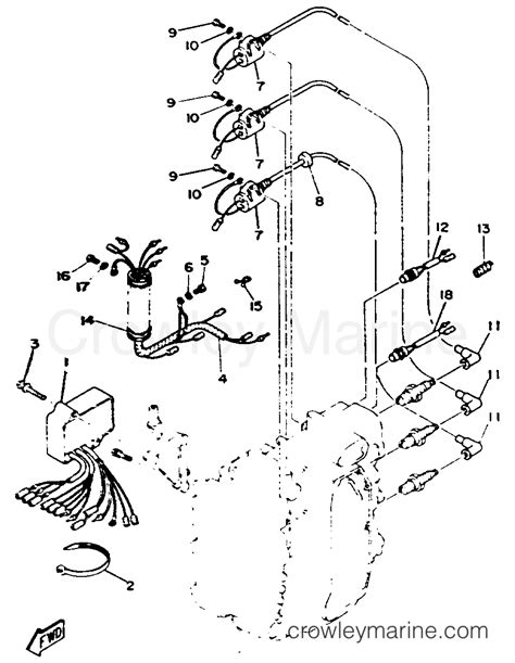 Electric Parts Yamaha Outboard Hp Plrr Crowley Marine
