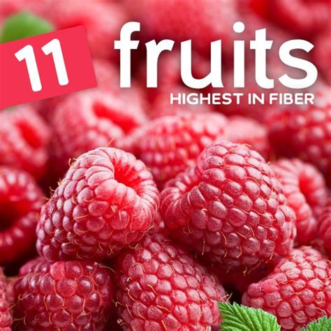 Top 11 Fruits Highest in Fiber