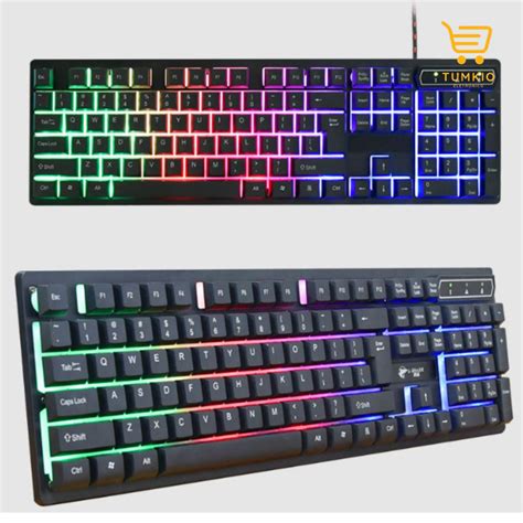 Teclado Gamer Semi Mec Nico Led Rgb Abnt Usb Pc Ps Xbox Shopee Brasil