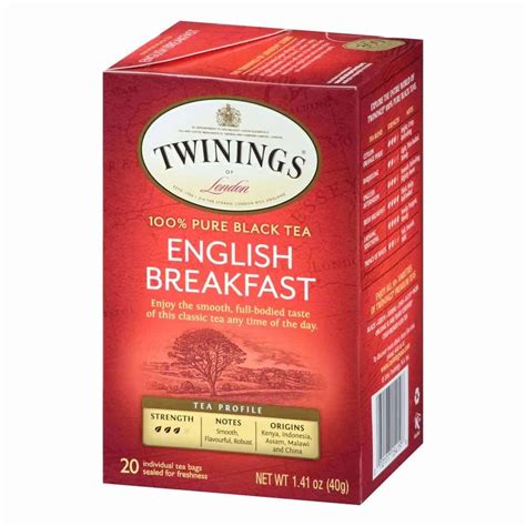 Twinings English Breakfast Tea Bags 20s – Brits R U.S.