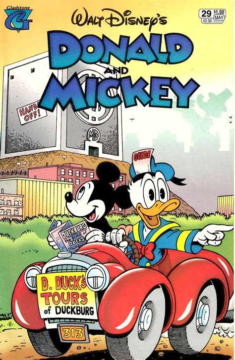 Walt Disneys Donald And Mickey 29 Fine Plus 6 5 Gladstone Comic