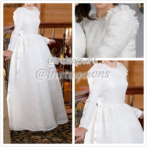 Custom made Beautiful Textured Eggshell White Stunning Gown for Sale ...