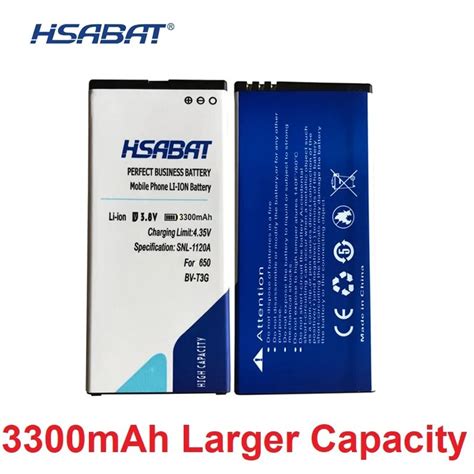 HSABAT BV T3G 3300mAh Battery For Nokia Microsoft Lumia 650 RM 1154