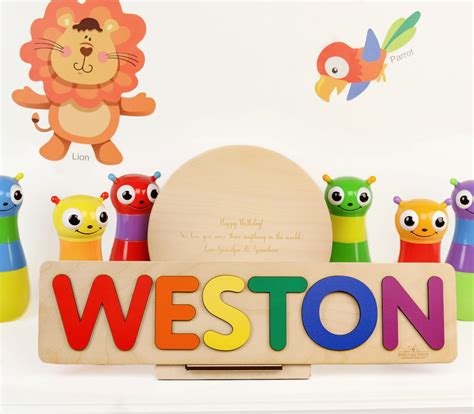 Wooden Name Puzzles