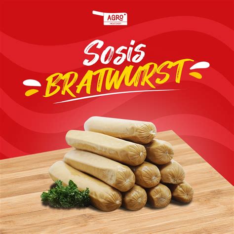 Jual Sosis Bratwurst Bratwurst Sausage Rasa Original HALAL