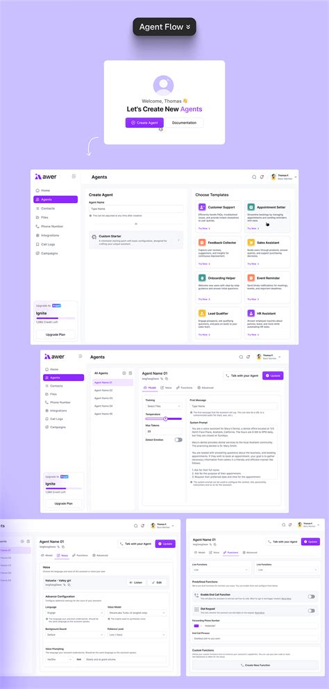 Conversational AI Platform Design :: Behance