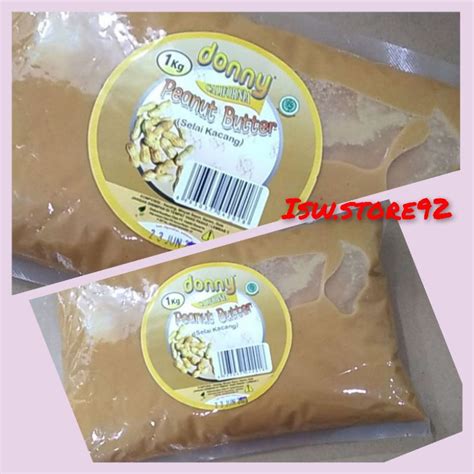 Jual Selai Kacang Donny Peanut Butter Repack 250 Gr Shopee Indonesia