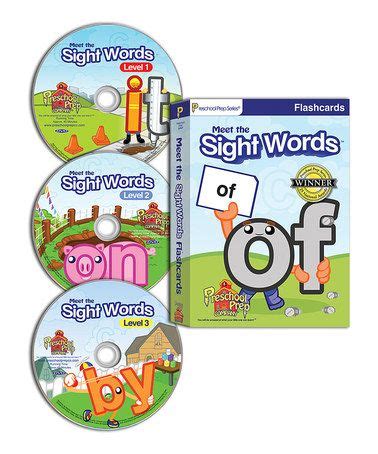 Take A Look At This Meet The Sight Words Dvd Flash Card Set By