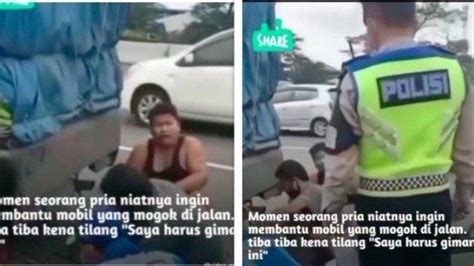 Curhat Sopir Pikap Tolong Teman Yang Mogok Di Jalan Tol Malah Ditilang