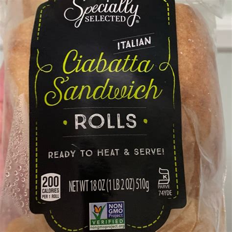 ALDI Specially Selected Ciabatta Sandwich Rolls Reviews Abillion