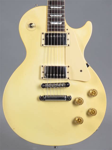 1985 Gibson Les Paul Standard White Vi85gilpstd82275532