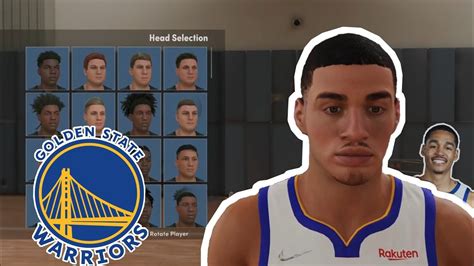 Jordan Poole Face Creation NBA 2K22 YouTube