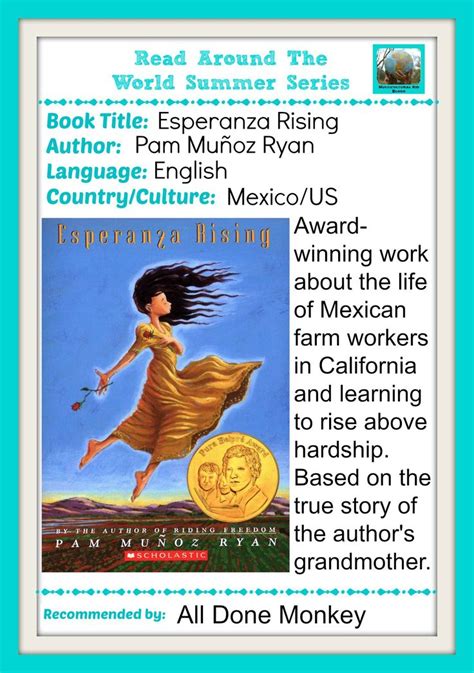 Esperanza Rising By Pam Muñoz Ryan Spanish Books For Kids Spanish