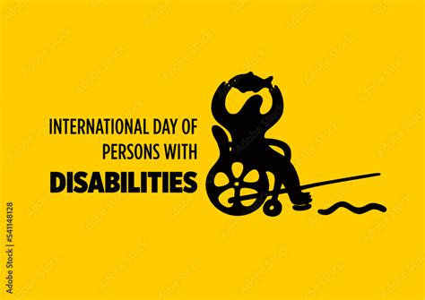 International Day of Persons with Disabilities. Logo. Banner. World ...