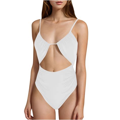 UTSJKR Womens One Piece Swimsuit Tummy Control Bathing Suit Sexy