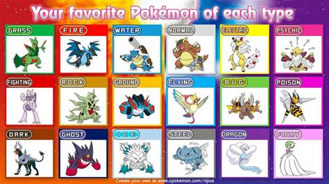 Os meus pokémons favoritos de cada Tipo Pokémon Amino Em Português Amino