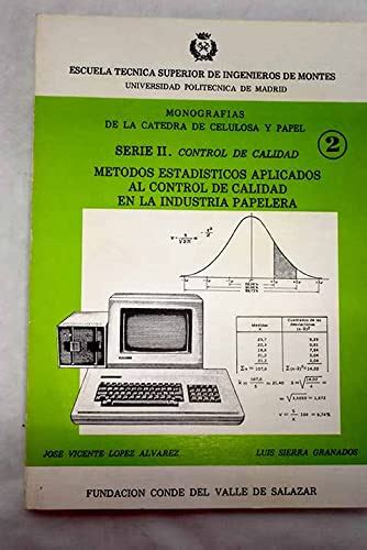 M Todos Estad Sticos Aplicados Al Control De Calidad En La Industria