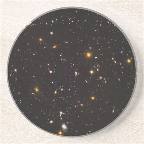 Hubble Ultra Deep Field View Of 10 000 Galaxies Beverage Coasters