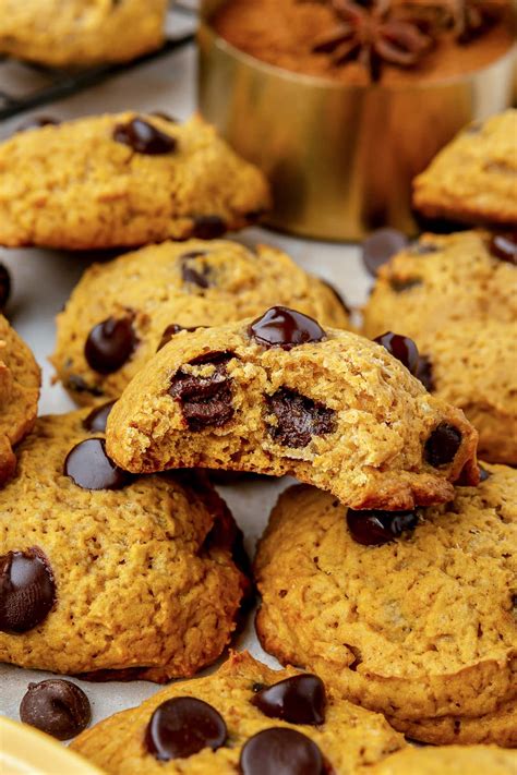 Pumpkin Chocolate Chip Cookies | Recipe Cart