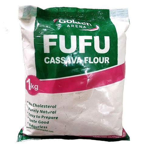 Golden Arena fufu cassava flour 1kg • 24 Hours Market | Lagos, Nigeria