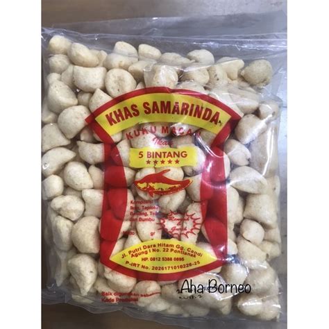 Jual Snack Kuku Macan Khas Samarinda 250gr Amplang Ikan Pontianak