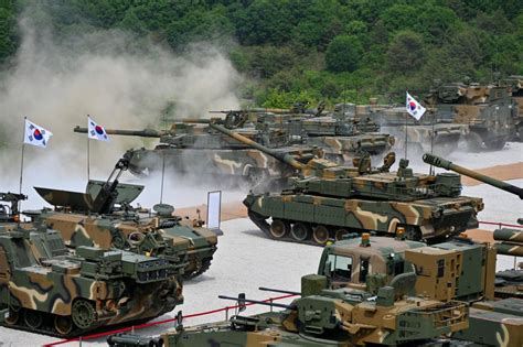 U S South Korea Hold Largest Ever Live Fire Drill Near DMZ UPI