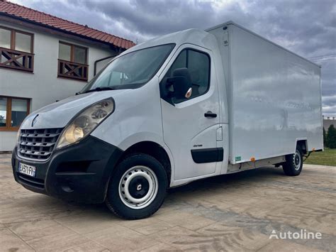 Dostawczy Furgon Renault Master Kontener Najazd Winda