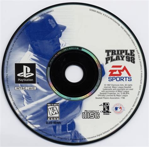 Triple Play 98 1997 Playstation Box Cover Art Mobygames