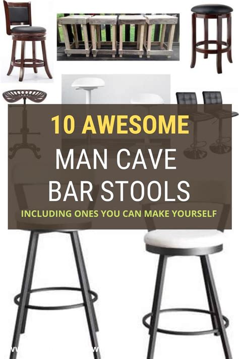 Man Cave Bar Stools That Rock!