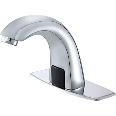 PRIMSOPH Automatic Motion Sensor Touchless Bathroom Sink Faucet With