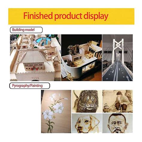 10 Pack Unfinished Wood Sheets,balsa Wood Thin Wood Board For House ...
