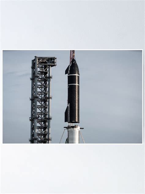 "SpaceX Starship 4K" Poster by Star-Citizen | Redbubble