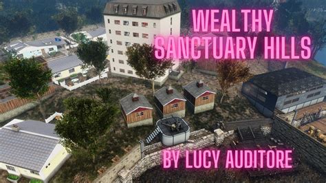 FO4 Wealthy Sanctuary Hills Settlement Blueprint By LucyAuditore