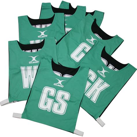 Gilbert Reversible Netball Bibs