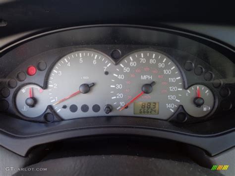 2003 Ford Focus ZTS Sedan Gauges Photos GTCarLot