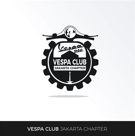 Desain Logo Vespa Keren